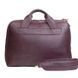Шкіряна ділова сумка Attache Briefcase бордовий флотар 30002594 фото 2