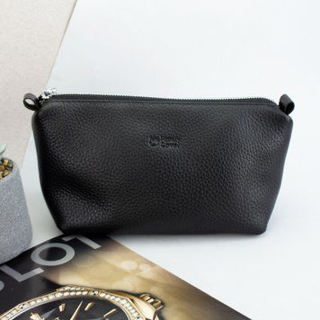 Косметичка чоловіча шкіряна Handycover HC0022 чорна 1653571281 фото