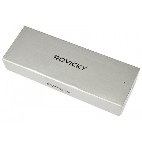 Футляр для ручок шкіряний чорний Rovicky CPR-042 на магніті 719474492 фото