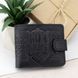 Гаманець чоловічий шкіряний Handycover HC0041 чорний з гербом України 2049662101 фото 1