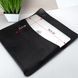 Чохол для MacBook Air 13" шкіряний на магнітах (папка-конверт А4) Handycover 801 чорний крейзі 2251310067 фото 4