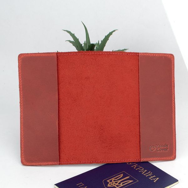 Подарунковий набір жіночий Handycover №44 (червоний) гаманець, 2 обкладинки, ключниця в коробці 1306184810 фото