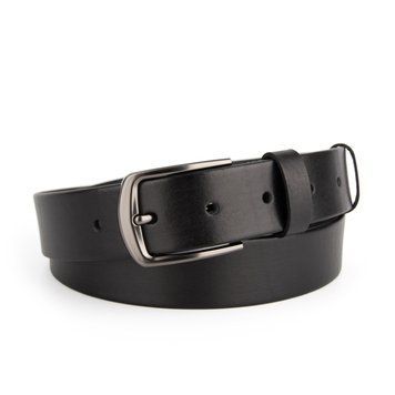 Ремінь чоловічий шкіряний Handycover НС-3428 чорний (130 см) 2887961364 фото