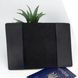 Подарунковий набір жіночий Handycover №45 (чорний) гаманець, обкладинка, ключниця в коробці 1306322613 фото 8