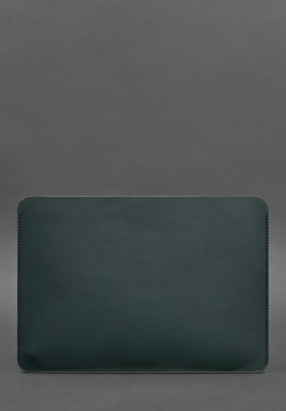 Чохол із натуральної шкіри для MacBook 13 дюйм Зелений краст 30003375 фото