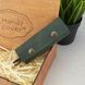 Ключниця шкіряна з карабіном HandyCover HC0055 зелена 1240188239 фото 6