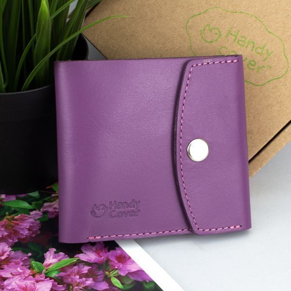 Подарунковий набір жіночий Handycover №48 (фуксія) гаманець і ключниця 1363197913 фото